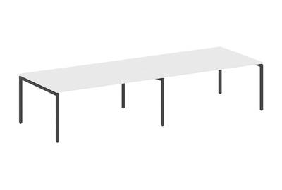 (2 столешницы) на П-образном м/к Metal system quattro 40x40 40БП.ПРГ-2.5