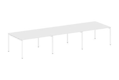 (3 столешницы) на П-образном м/к Metal system quattro 40x40 40БП.ПРГ-3.3