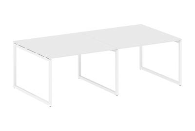 (2 столешницы) на О-образном м/к Metal system quattro 40x40 40БО.ПРГ-2.2