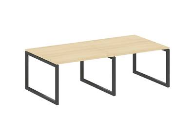 (2 столешницы) на О-образном м/к Metal system quattro 50x50 50БО.ПРГ-2.2