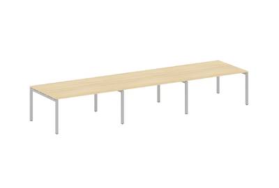 (3 столешницы) на П-образном м/к Metal system quattro 50x50 50БП.ПРГ-3.4