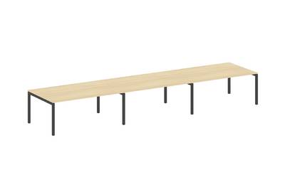 (3 столешницы) на П-образном м/к Metal system quattro 50x50 50БП.ПРГ-3.5