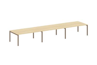(3 столешницы) на П-образном м/к Metal system quattro 50x50 50БП.ПРГ-3.5