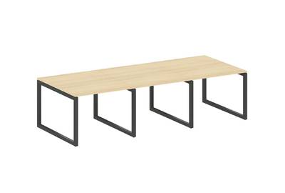 (3 столешницы) на О-образном м/к Metal system quattro 50x50 50БО.ПРГ-3.1