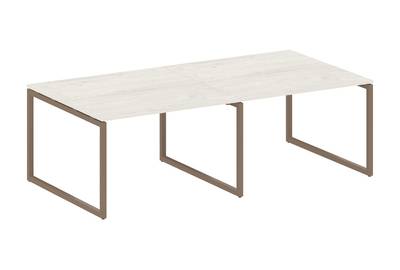 (2 столешницы) на О-образном м/к Metal system quattro 40x40 40БО.ПРГ-2.2