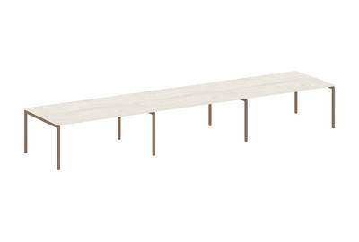(3 столешницы) на П-образном м/к Metal system quattro 40x40 40БП.ПРГ-3.5