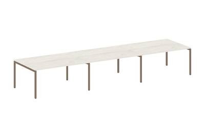 (3 столешницы) на П-образном м/к Metal system quattro 40x40 40БП.ПРГ-3.4