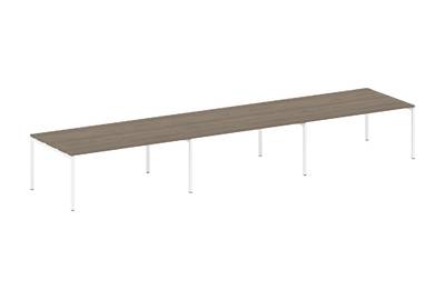 (3 столешницы) на П-образном м/к Metal system quattro 40x40 40БП.ПРГ-3.5