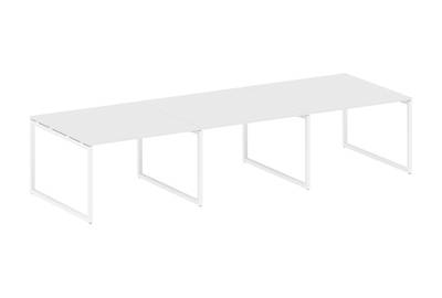 (3 столешницы) на О-образном м/к Metal system quattro 40x40 40БО.ПРГ-3.2