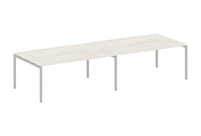(2 столешницы) на П-образном м/к Metal system quattro 40x40 40БП.ПРГ-2.5