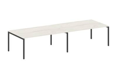 (2 столешницы) на П-образном м/к Metal system quattro 40x40 40БП.ПРГ-2.5