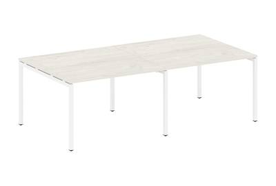 (2 столешницы) на П-образном м/к Metal system quattro 40x40 40БП.ПРГ-2.2