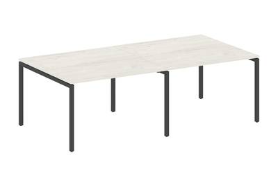 (2 столешницы) на П-образном м/к Metal system quattro 40x40 40БП.ПРГ-2.2