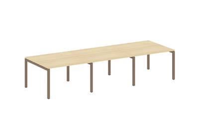 (3 столешницы) на П-образном м/к Metal system quattro 50x50 50БП.ПРГ-3.2