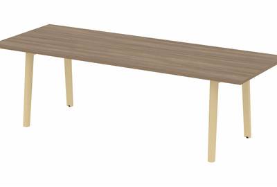 Стол переговорный на деревянных опорах Onix wood direct OW.PRG-25