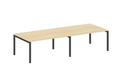 (2 столешницы) на П-образном м/к Metal system quattro 50x50 50БП.ПРГ-2.4
