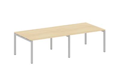 (2 столешницы) на П-образном м/к Metal system quattro 50x50 50БП.ПРГ-2.3