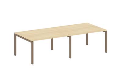 (2 столешницы) на П-образном м/к Metal system quattro 50x50 50БП.ПРГ-2.3
