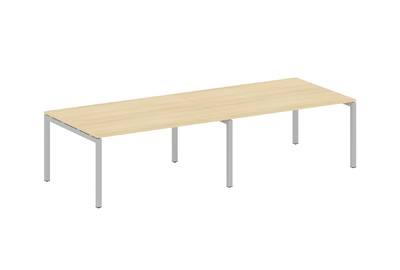 (2 столешницы) на П-образном м/к Metal system quattro 50x50 50БП.ПРГ-2.4