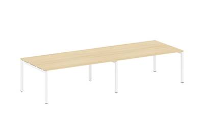 (2 столешницы) на П-образном м/к Metal system quattro 50x50 50БП.ПРГ-2.5