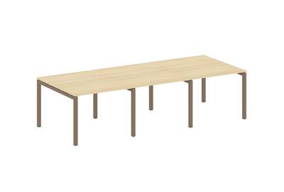 (3 столешницы) на П-образном м/к Metal system quattro 50x50 50БП.ПРГ-3.1
