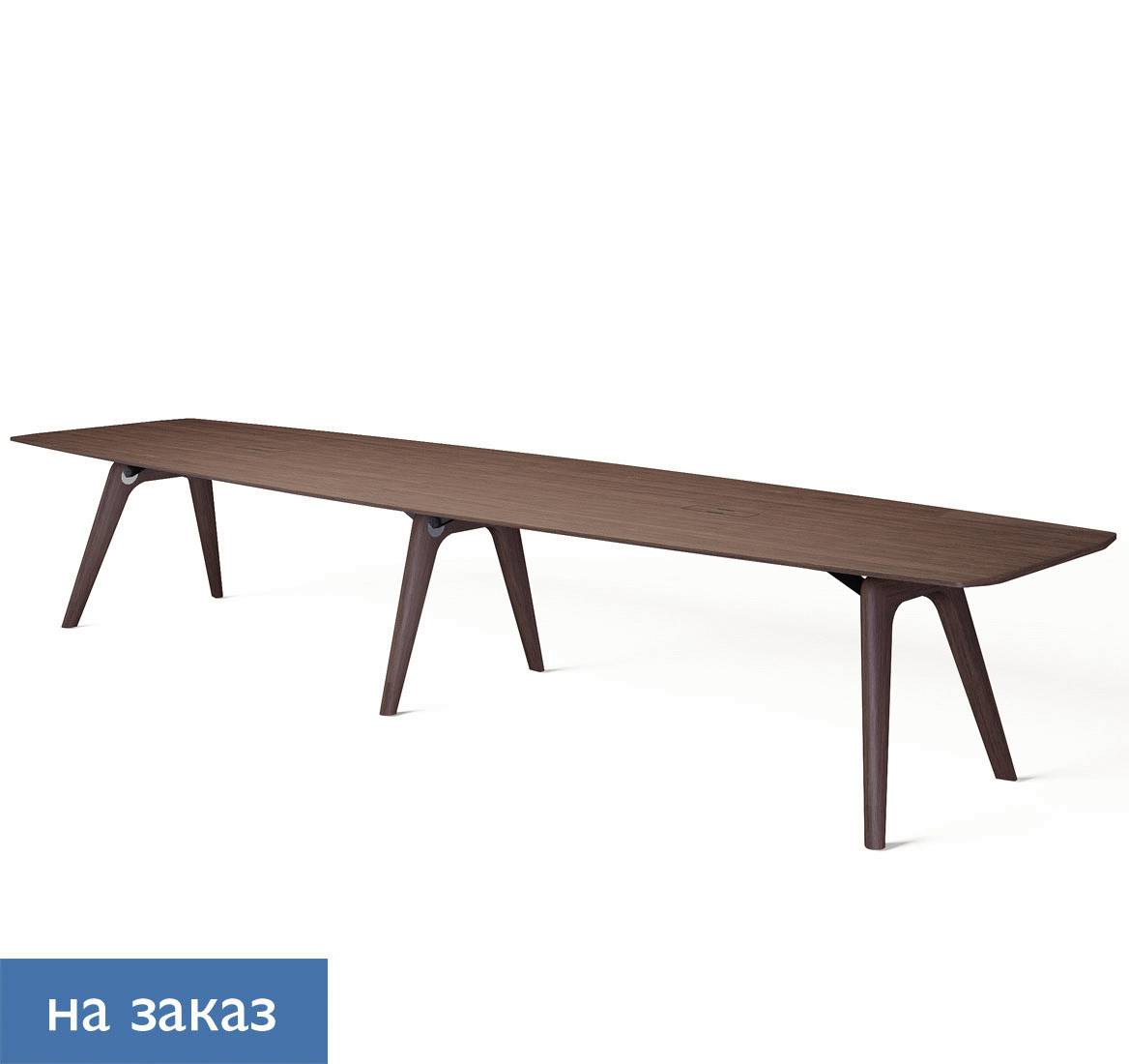 RAIL Стол д/переговоров L440 ДУБ ТАБАК