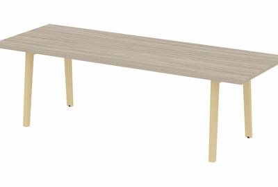 Стол переговорный на деревянных опорах Onix wood direct OW.PRG-25