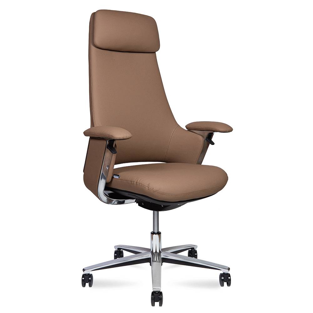 CH-336A light brown leather