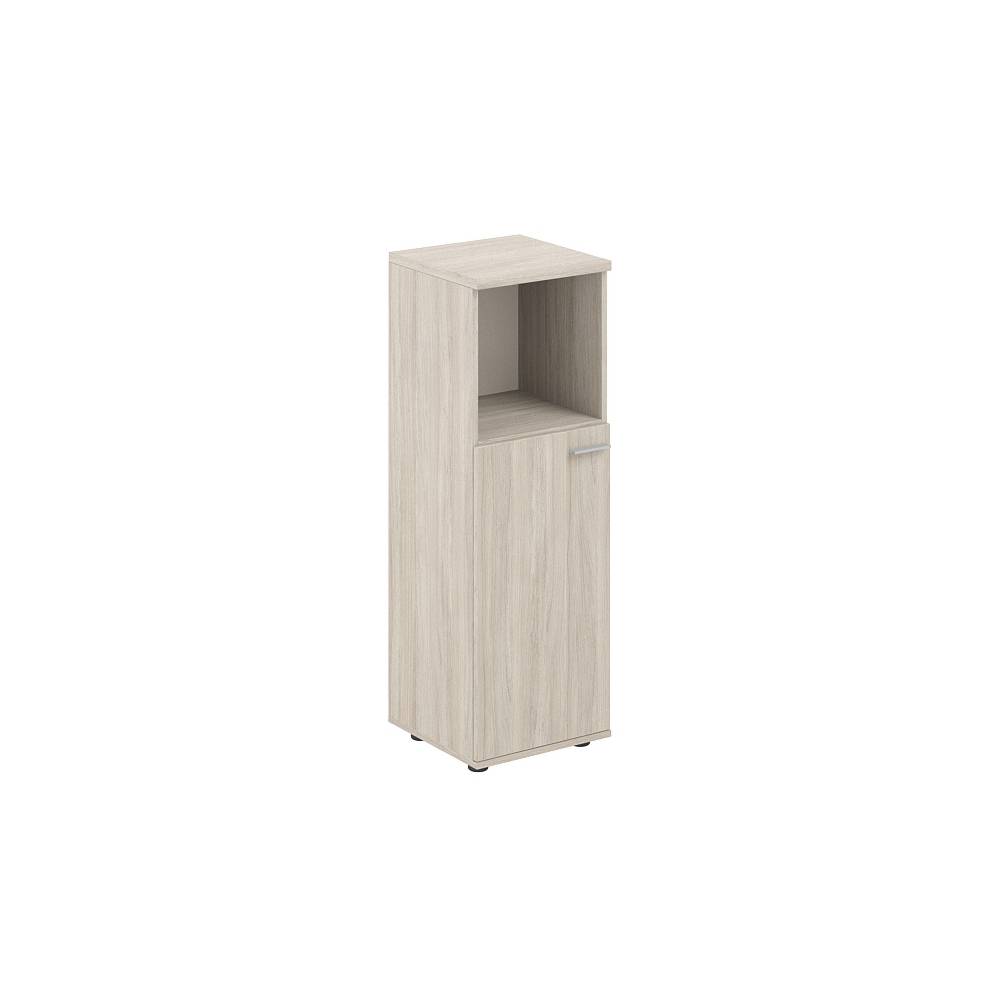 Шкаф средний с нишей 400х400х1200, 1 дв., з.ст HDF, левый