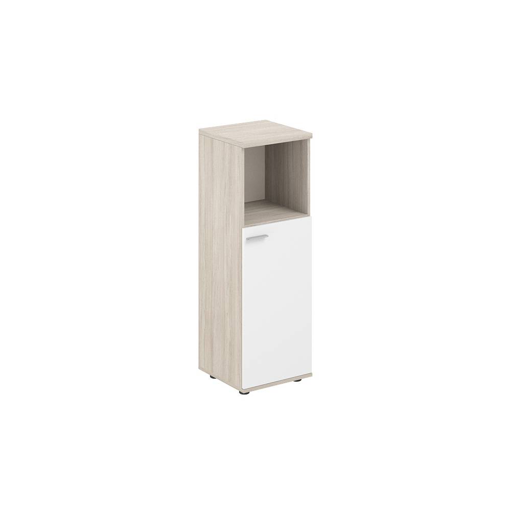 Шкаф средний с нишей 400х400х1200, 1 дв., з.ст HDF, правый