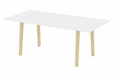 Стол переговорный на деревянных опорах Onix wood direct OW.PRG-19
