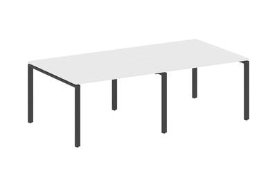 Переговорный стол (2 столешницы) Metal system style БП.ПРГ-2.2