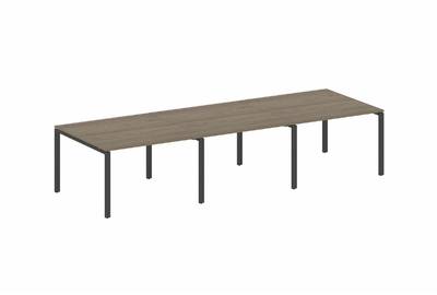 Переговорный стол (3 столешницы) Metal system style БП.ПРГ-3.2
