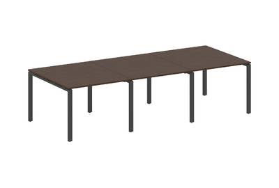 Переговорный стол (3 столешницы) Metal system style БП.ПРГ-3.1