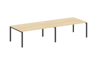 Переговорный стол (2 столешницы) Metal system style БП.ПРГ-2.5