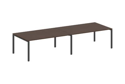 Переговорный стол (2 столешницы) Metal system style БП.ПРГ-2.5