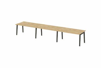 Стол переговорный на деревянных опорах Onix wood OW.PRG-3.4
