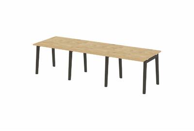 Стол переговорный на деревянных опорах Onix wood OW.PRG-3.2