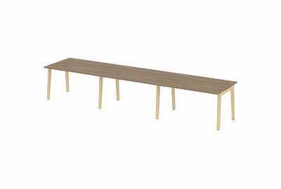 Стол переговорный на деревянных опорах Onix wood OW.PRG-3.3