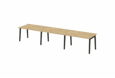 Стол переговорный на деревянных опорах Onix wood OW.PRG-3.3