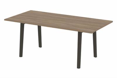 Стол переговорный на деревянных опорах Onix wood direct OW.PRG-19