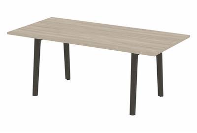 Стол переговорный на деревянных опорах Onix wood direct OW.PRG-19