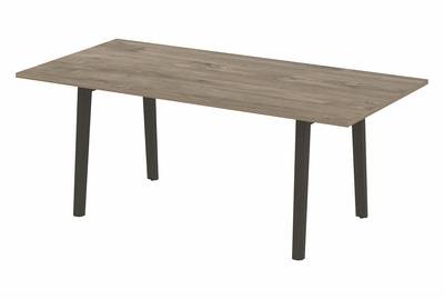 Стол переговорный на деревянных опорах Onix wood direct OW.PRG-19