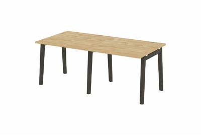 Стол переговорный на деревянных опорах Onix wood OW.PRG-2.1
