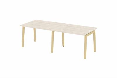 Стол переговорный на деревянных опорах Onix wood OW.PRG-2.2