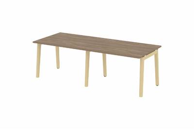 Стол переговорный на деревянных опорах Onix wood OW.PRG-2.2