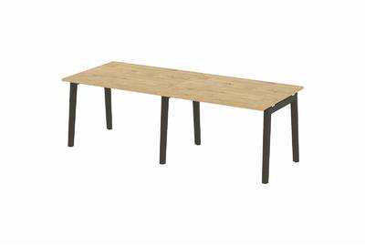 Стол переговорный на деревянных опорах Onix wood OW.PRG-2.2