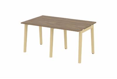 Стол переговорный на деревянных опорах Onix wood OW.PRG-2.0