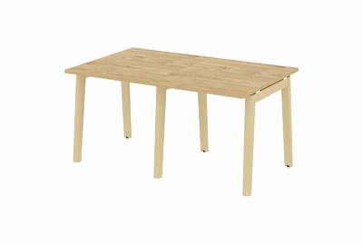 Стол переговорный на деревянных опорах Onix wood OW.PRG-2.0