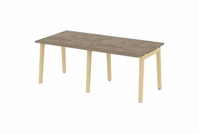 Стол переговорный на деревянных опорах Onix wood OW.PRG-2.1